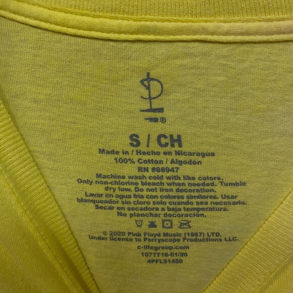 Pink Floyd In Concert Long Sleeve Tie Dye Tshirt size Small - Picture 4 of 5